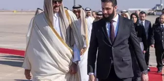 The Emir of Qatar Al Thani became the first leader to visit Syria.