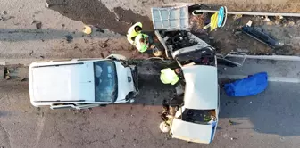 A terrible accident in Kırıkkale: A couple lost their lives.