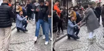 He proposed in front of everyone, but he was devastated by the answer he received.