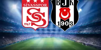 The starting lineups for the Sivasspor-Beşiktaş match have been announced.