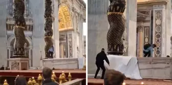 Attack on St. Peter's Basilica in the Vatican: Those moments were captured on camera.