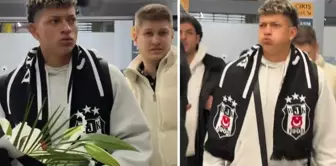 Beşiktaş's new transfer was taken by surprise at Istanbul Airport.