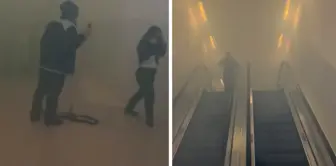 Fire Panic at Akasya Shopping Mall in Istanbul