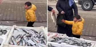 The child who cried because they couldn't catch any fish! Fortunately, it had a happy ending.