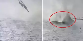 A U.S. Navy fighter jet crashed into the sea.