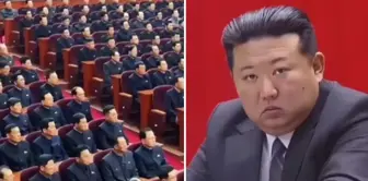 A regular day in North Korea! Everyone is focused on what Kim Jong-Un is holding.