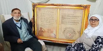 The letter he wrote while in captivity reached his grandchildren 107 years later.