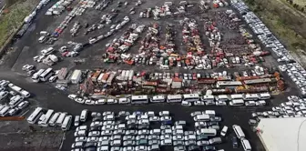 In Istanbul, a fortune is practically lying in the vehicle graveyard filled with repossessed cars.