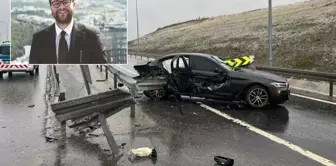 A terrible accident on the North Marmara Highway! A member of the executive board of Kalyon Holding was seriously injured.