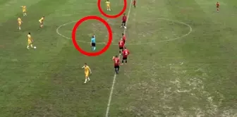 Scandalous referee mistake! He showed 2 yellow cards but forgot the red one.