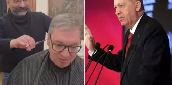 The President of Serbia, Vucic, compared his barber to President Erdoğan's bodyguard.