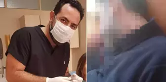 The dentist he hit turned out to be the biological father of his two children.