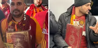 The same scenario has happened twice before! Galatasaray fans are once again going to the derby with the Quran.