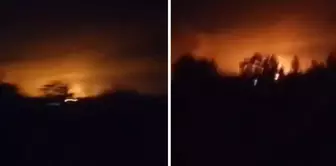 Airstrike from Israel to the south of Damascus! A fire broke out in the area.