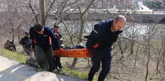 The lifeless body of a retired police officer was found in a river in Amasya.