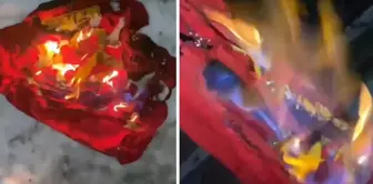 The Galatasaray fans burned Didier Drogba's jersey.