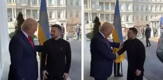 Zelensky is at the White House for the signing.