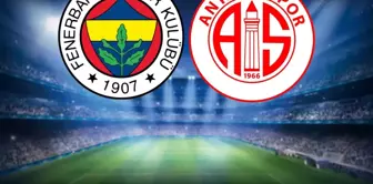 The starting lineups for the Fenerbahçe-Antalyaspor match have been announced.