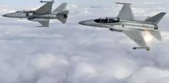 The fighter jet went missing during the exercise.