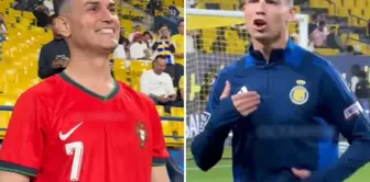 Cristiano Ronaldo's reaction to seeing the Adana version went viral.