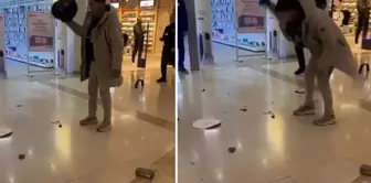 He smashed the robot vacuum in front of the store where he bought it.