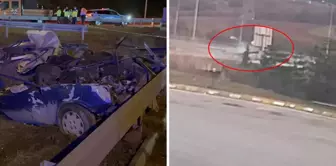 The horrific accident on the TEM Highway, in which 3 people lost their lives, was captured on camera.