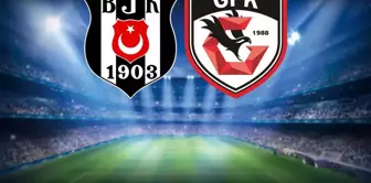 The starting lineups for the Beşiktaş-Gaziantep FK match have been announced.