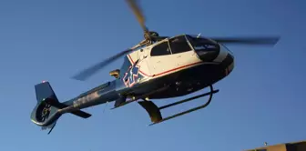 A medical helicopter with three people on board crashed in the United States.