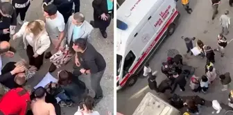 Stabbed while walking on the street in Bursa! The suspect fled the scene.