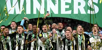 They won the cup after 70 years! Newcastle United is the champion of the English League Cup.