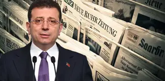 How did the world press view İmamoğlu's detention?