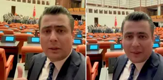 Osman Gökçek's words, who filmed and shared a video from the Parliament, angered the opposition.