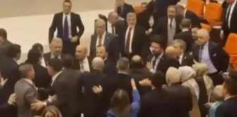 Tension in the Turkish Grand National Assembly! CHP MP threw a bottle.