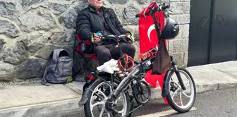 The retired citizen started to keep vigil in front of İmamoğlu's house: 