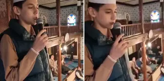 The mesmerizing performance of the young muezzin.