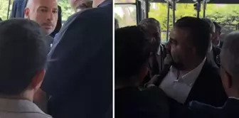 A fight broke out between Hakan Bilal Kutlualp and Ümit Özat.