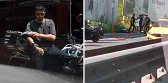 A motorcyclist tragically lost his life in an accident while arguing in traffic.