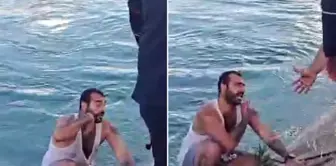 الشاب الذي سقط في قناة الري هدد الذين جاءوا لإنقاذه.