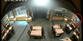 Болуджиджском отеле пожар зафиксирован на камеру в момент его возникновения.