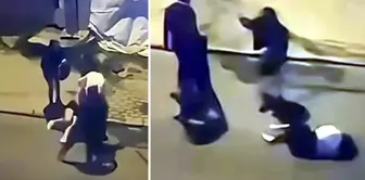 Удар по женщине на улице! Пнули, избили и тащили за волосы.