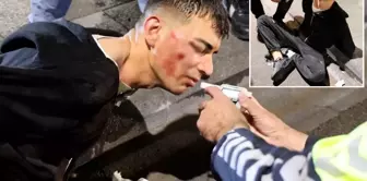 Yasal sınırın 9 kat üzeri alkol alan sürücü: Dişim ağrıyor. 

Rusça tercümesi:
