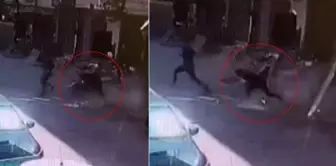 In a 3.7 magnitude earthquake, a building's balcony collapsed! There are injuries.
