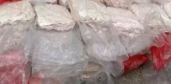 In Şırnak, 2.5 tons of illegal meat were seized in a truck bed.