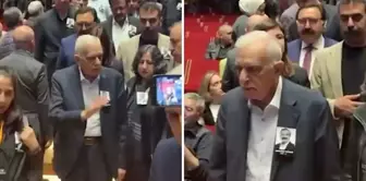Ahmet Türk, who is struggling with health issues, came to the AKM like this for Önder.