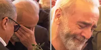 Yılmaz Erdoğan не смог сдержать слезы на похоронах Сырры Сюррейя Ондера.