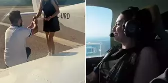 المستوى ارتفع إلى السماء! عرض زواج لا يُنسى من الشاب لحبيبته.