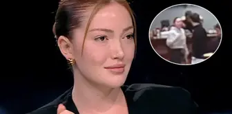 In the incident involving Danla Bilic and Berk Çetin, violent footage has emerged.