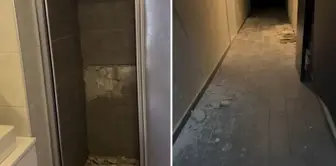 Посмотрите на состояние здания в Эсенюрт! Те, кто смотрел видео, призвали власти принять меры.