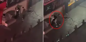المتحدثة ضربت المرأة في وسط الشارع.