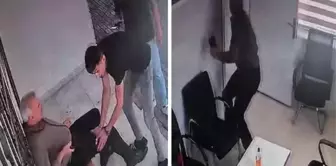 Armed attack on the muhtar in Elazığ! Those moments captured on camera.